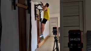 110 подтягиваний за один подход