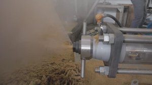 Эксперимент с картофельным сырьем на экструдере Экспро М
