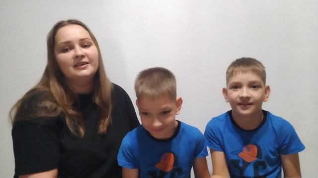 Видеоблагодарность мамы Саши и Егора