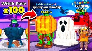 ИСПОЛЬЗОВАЛ в Witch Fuse 100 СЕКРЕТНЫХ БРЕЙНРОТОВ и ПОЛУЧИЛ ЭТО... ROBLOX Steal a Brainrot