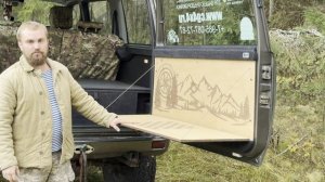 Обзор откидного стола Стандарт+ "Туризм" Уаз Патриот