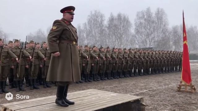 Строевая подготовка.