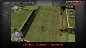 GTA Chinatown Wars - Walkthrough - Unique Stunt Jump #17 - Chase Point (Bohan)