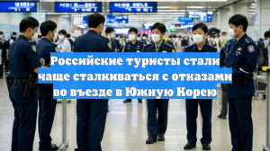 Российские туристы стали чаще сталкиваться с отказами во въезде в Южную Корею