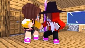 JJ K-POP DEMON and JJs Girl (Майнкрафт мультик, Майнкрафт анимация)