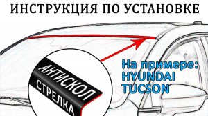 Антискол - установка на примере - HYUNDAI TUCSON