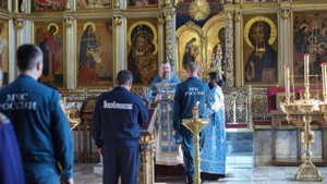 День памяти образа Божией Матери "Неопалимая Купина" в Богоявленском соборе г. Ногинска