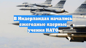 В Нидерландах начались ежегодные ядерные учения НАТО
