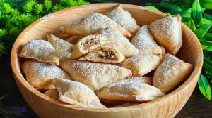 ПЕЧЕНЬЕ На Сметане "ВКУСНЯШКА"👍 Готовьте Сразу ДВЕ Порции! БЕЗ ЯИЦ!