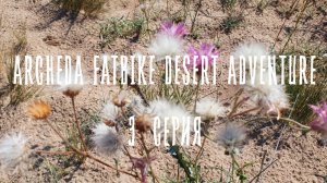 ARCHEDA FATBIKE DESERT ADVENTURE 3 СЕРИЯ