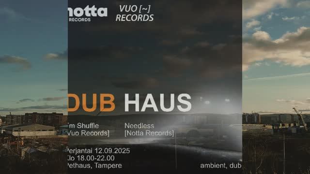 TM Shuffle - Dub Haus 12 09 2025 live dj set dub techno deep techno dub house даб техно микс