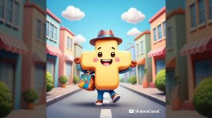 Математические знаки: плюс и минус.(для детей)