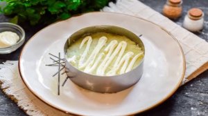 Салат Океан со шпротами