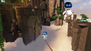 Астроботик превратился в обезьянку. Astro Bot в джунглях. Плестейшн 5. Крутая игра