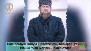 🌙Кадыров: Пусть на землю Палестины больше никогда не вернётся война