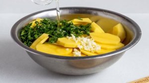 Курица в сливках с картофелем