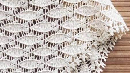 Шаль "Рыбки" ✨ Бактус ✨ Косынка ✨ Часть 1 - (1 - 12 ряд) ✨ смотреть онлайн