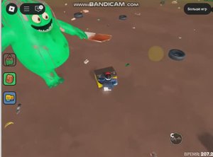 😱 Я НЕ УСПЕЛ СПАСТИСЬ ОТ МУСОРНОГО МОНСТРА В РОБЛОКС!