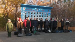 18 призывников отправились навстречу армейской службе в рядах Вооруженных сил РФ