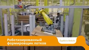 Роботизированный формировщик лотков | Случайный выбор заготовки