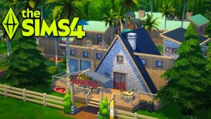 СТРОЮ ЛАГЕРЬ С "НАВСТРЕЧУ ПРИКЛЮЧЕНИЯМ" В СИМС 4! // The Sims 4 Adventure Awaits