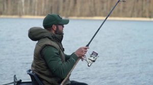 "PATERNOSTER" Рыбалка на озере весной.