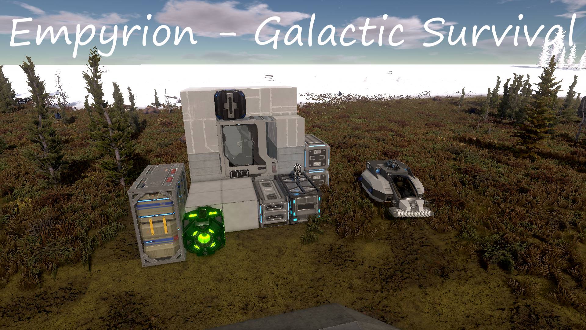 Empyrion - Galactic Survival / 12 серия / Молча разбираю заброшенную базу