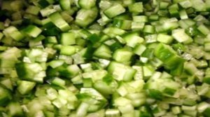 Окрошка с колбасой на квасе