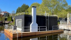 Дом у воды с баней Порт пяти морей с камином аренда - бронируй на сайте www.progulkinakatere.ru