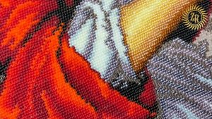 Набор для вышивания бисером «Шоколадница»