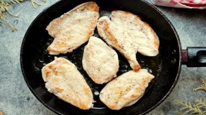 Курица в сливочно-сырном соусе