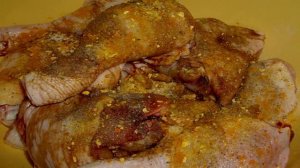 Окорочка куриные с картошкой