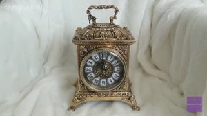 Часы бронзовые Ларец