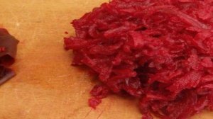 Салат с вареной свеклой