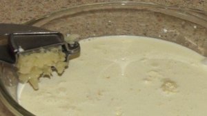 Курица в сливочно-чесночном соусе