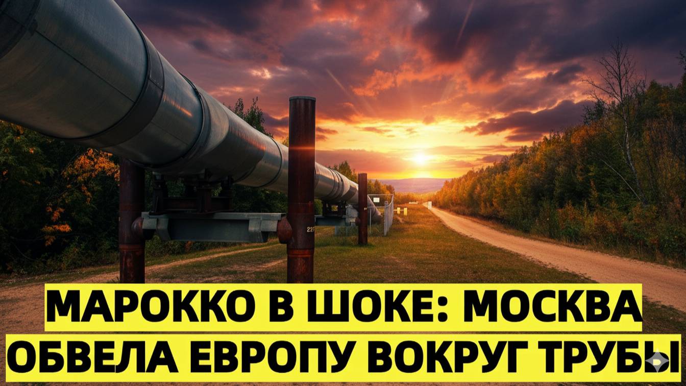 «Марокко в шоке! Москва обвела Европу вокруг трубы — миллиарды пошли в Москву»