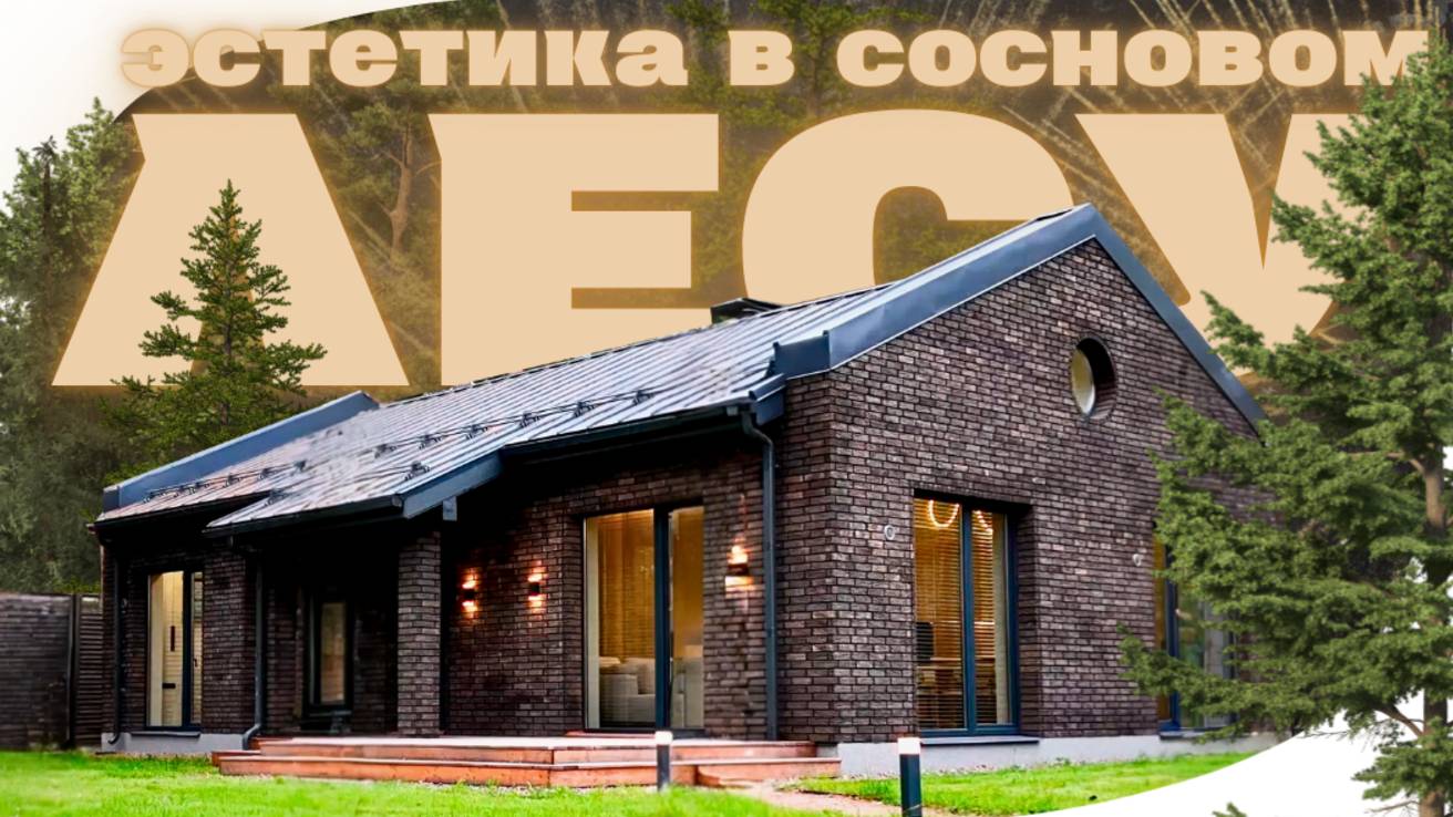 ЭСТЕТИКА В СОСНОВОМ ЛЕСУ | Дом 125 м² | Газ | Панорамные окна | Всеволожск #купитьдом смотреть онлайн