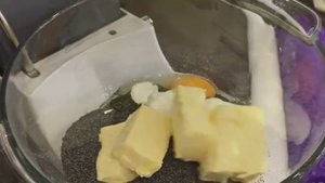Печенье с маком на скорую руку