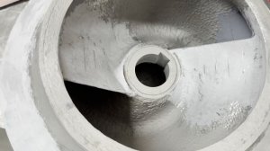 Ремонт колеса центробежного насоса Grundfos полимер-композитными материалами belzona