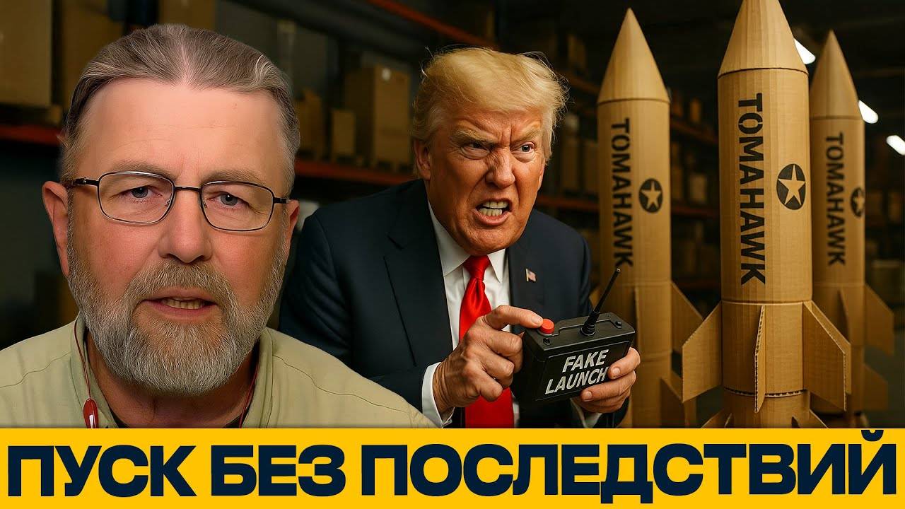 Томагавки; как Трамп пугает мир фейковыми ракетами - Ларри Джонсон