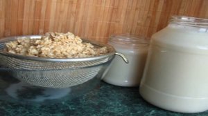 Овсяный кисель на кефире