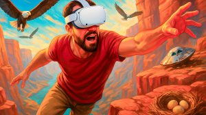 ПОКОРЯЮ КАНЬОН В VR и НАТКНУЛСЯ НА НЛО! 🚀 The Climb VR