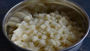 Пирог с фаршем и картошкой