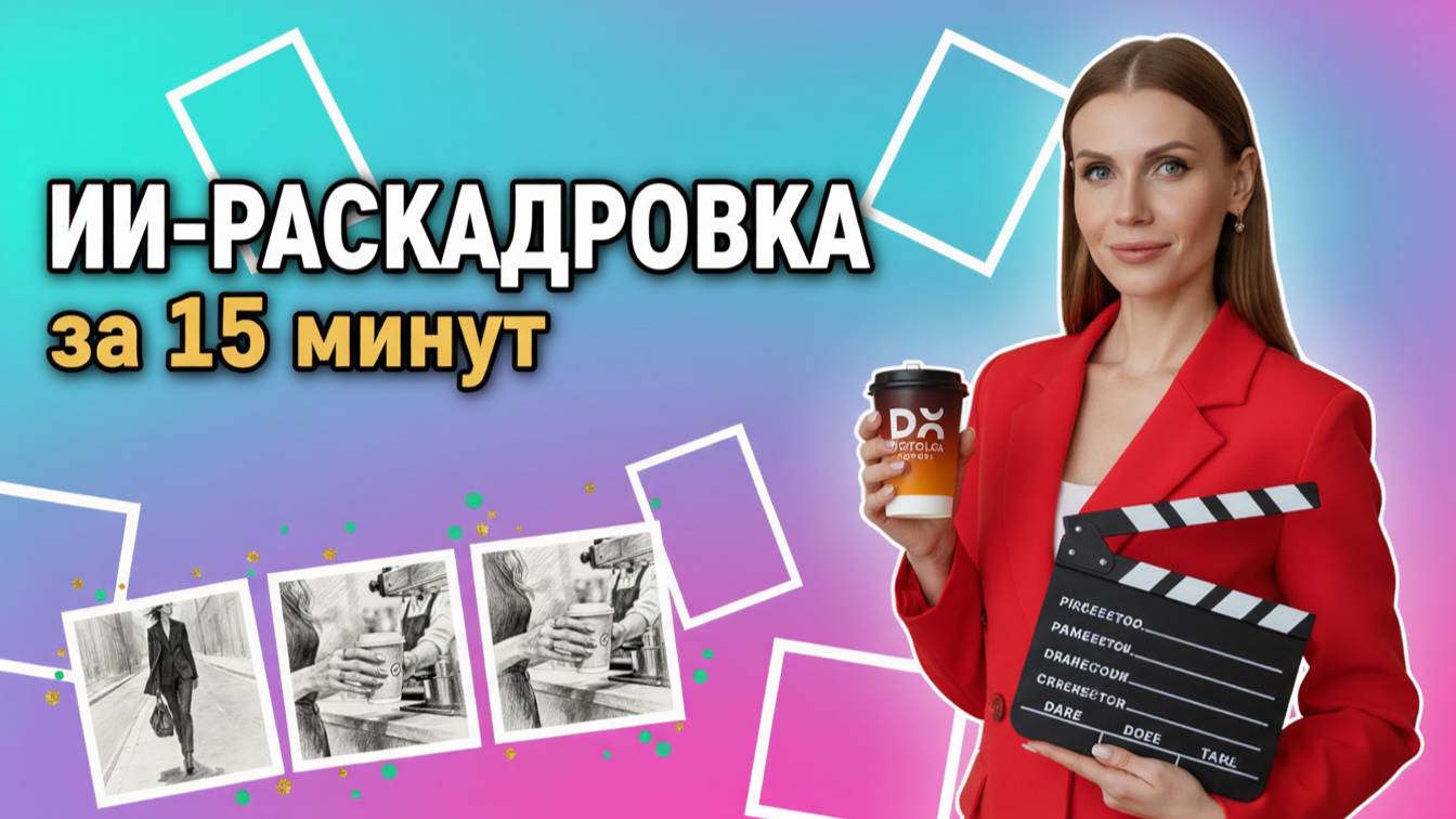 ИИ-РАСКАДРОВКА за 15 минут | Как сделать Storyboard для ролика с нейросетью