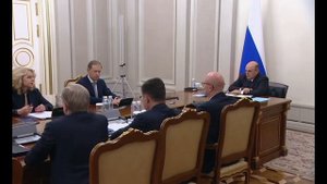 Председатель Правительства Михаил Мишустин провёл оперативное совещание с вице-премьерами, 13.10