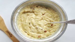 Пирог с изюмом и грецкими орехами