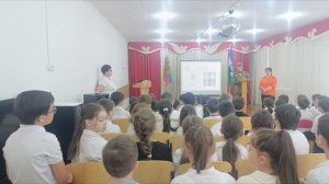встреча с участником СВО учеников МКОУ "Прогимназия №18" г о. Нальчик