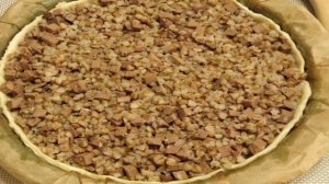 Пирог с гречкой и печенью