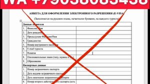 Новый опросник и изменение визы в Индию