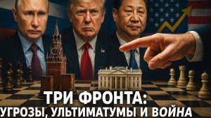 💥Срочно: Москва бросает вызов. Ответ Трампа и новая игра Китая на фоне войны в Донбассе